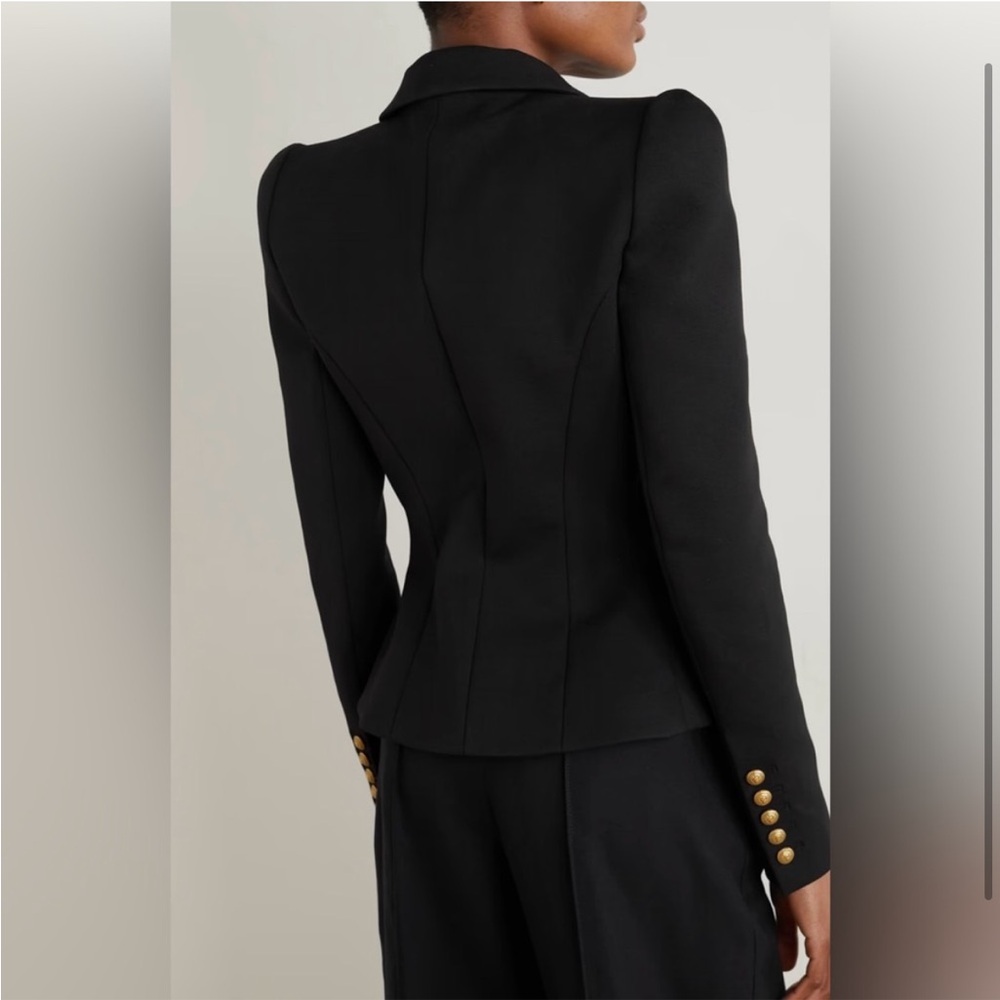 Balmain Blazer- Flap pockets Single-breasted Blazer - Picture 7 of 13